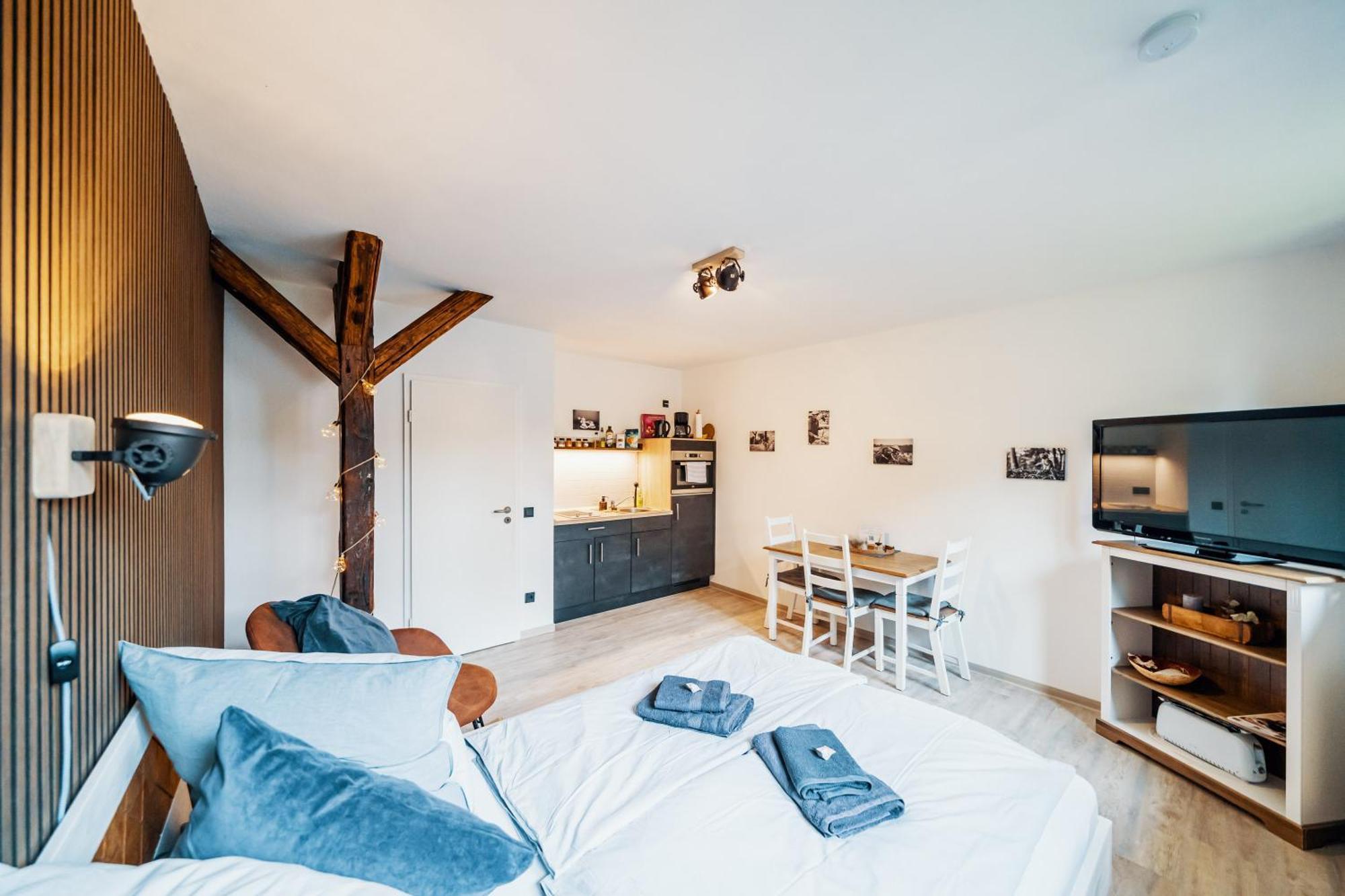 Fewo Janks I 11A-N1 I Zentrales Apartment Witzenhausen Bagian luar foto